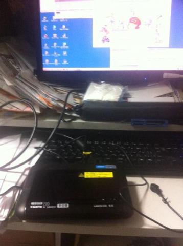 HDMIPCディスプレイ側結線