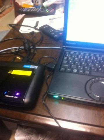 HDMI送信側をまず起動