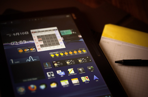 ノートとともに