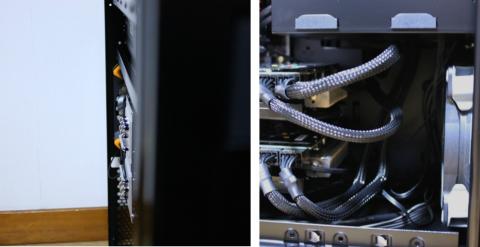 CPUクーラーの出っ張りとグラボの出っ張り