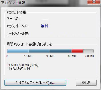 Evernoteもういっぱいですね