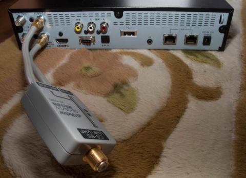 まず、アンテナ分配