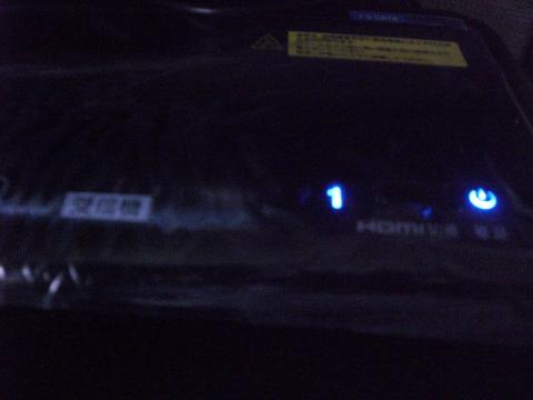 通電後の受信機の状態