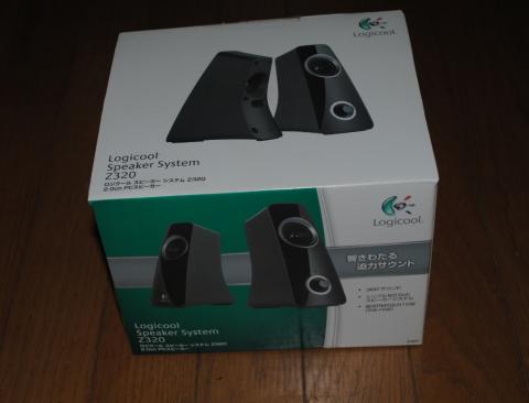 ロジクール 2.0ch スピーカーシステム Z320 箱