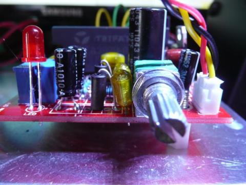 Rubycon NXA 50V/2.2μFを入力カップリングに