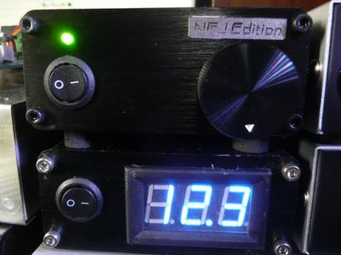 アルミ削り出しツマミ 黒