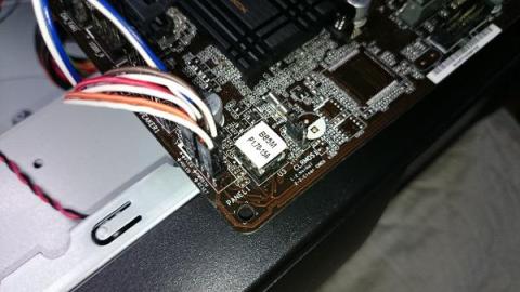 ケースフロントI/Oとの結線