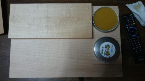 初回塗布後は少しテカってるかなという程度