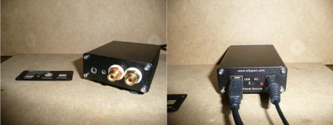 ブランクパネルとケースキットでDAC