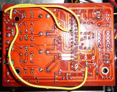 きっちゃないハンダ付け orz