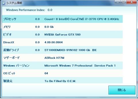 ark Gouger Noct-L(スペック)