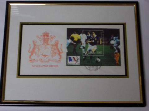 98'フランスW杯記念切手