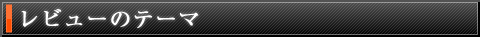 レビューのテーマ レビューのテーマ