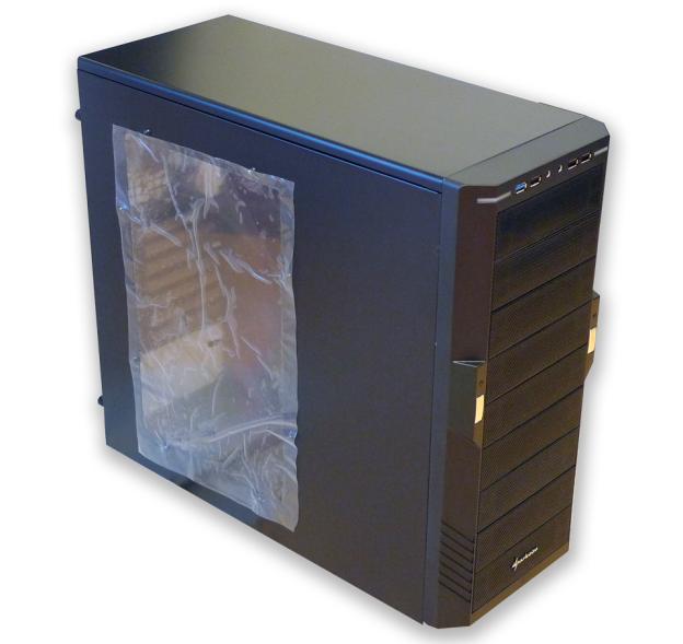 大きな透明部分(保護ビニールは剥がさない派です)