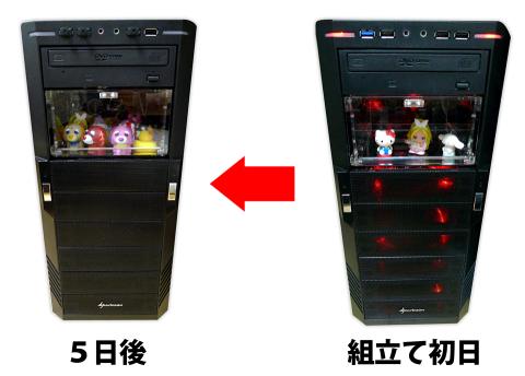 入るサイズの人形を見つけるたびに追加されていきます