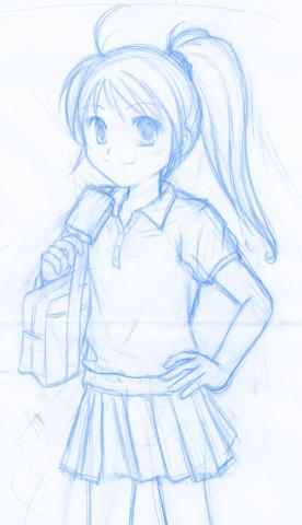 下書き(スキャナ取り込みです)