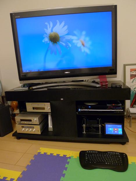 組み立てた日の翌朝起きたらこうなっていた