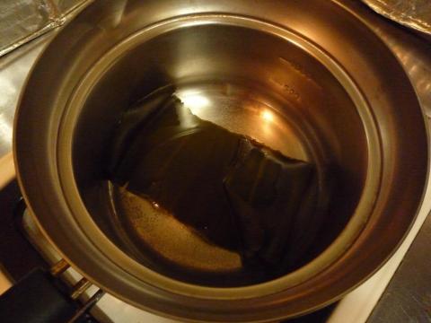 弱火でゆっくり