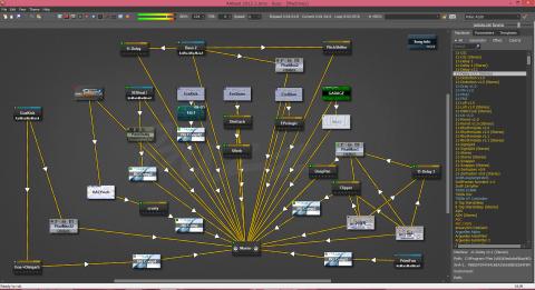 実際ではありえないケーブルのつなぎ方もアリ。