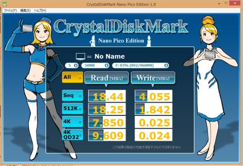 30MB/sは行ってほしい。