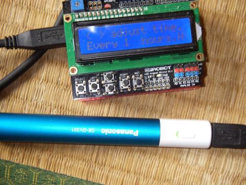 液晶を動かしてるから時間は仕方ない。