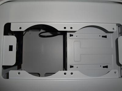 天板を外した上部