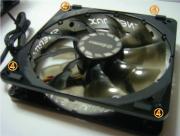 冷却 CPUクーラー(ETS-T40-TB)【デュアルファンモード設置前】