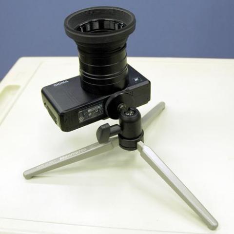 カメラを取り付けた状態のMTT2-P02