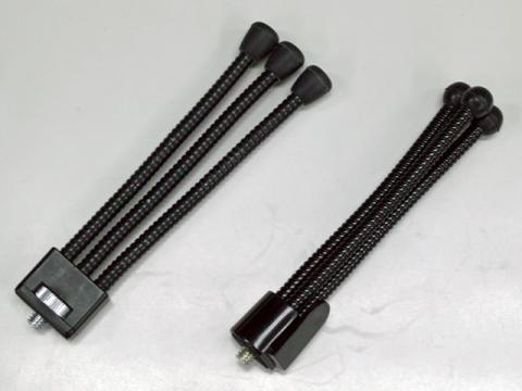 右側は100均モノです。