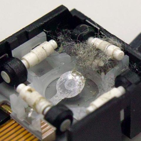 あわわわわ、ここまで埃がつまっているとは!