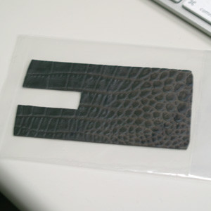 オモテ用のシート(残ってた唯一の製品写真w)