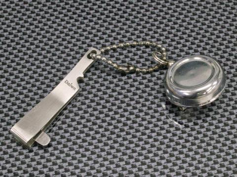 リールキーホルダーに取り付けた状態