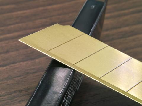 刃先までしっかりとコーティングされています。