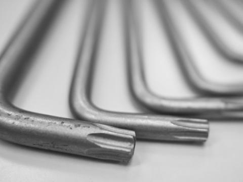 管理が悪くて少々錆びが...