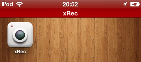 ホーム画面に見慣れない帯が...