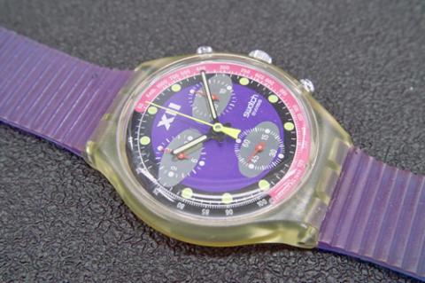 針の蓄光はまだ辛うじて生きてました!