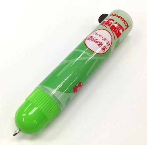 太くて短いボールペンです^_^;