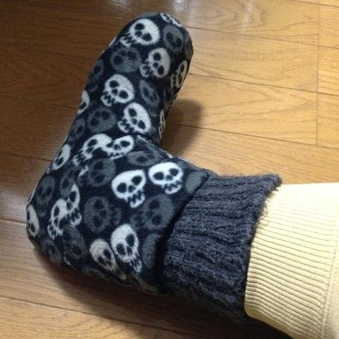 あったか靴下+本製品なら完璧ですが、ちょっとキツい^_^;