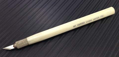 鉛筆型のナイフです。