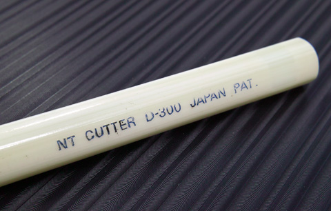 使い込んで、刻印部分がすり減っています。