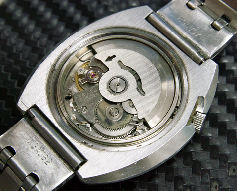 セイコー製自動巻ムーブメント