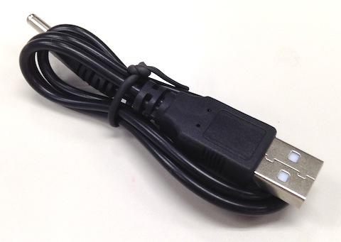本体バッテリー充電用USBケーブル