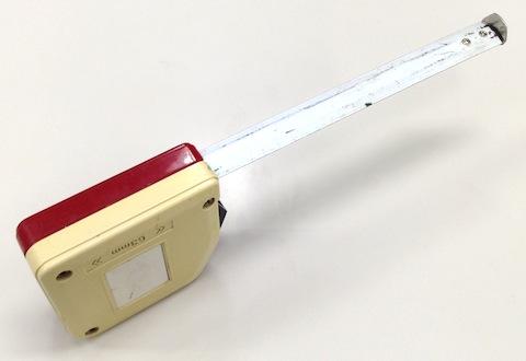 反対側に目盛りはありません。