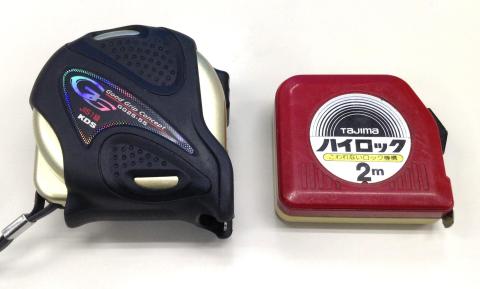 5.5mサイズのものと比較、意外と変わらない大きさです^_^;