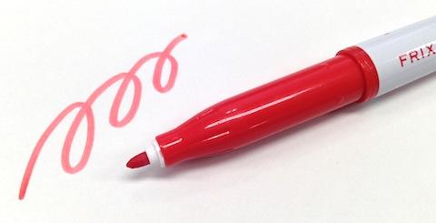 ちょっと薄目ですが書き味は良好です。