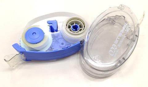 本体のテープリールを交換して元に戻せば完成。