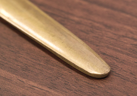 先端が丸いので安全性は高いですね。。。