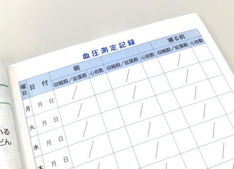 2枚複写式になっているので、医者に提出できる仕様になっています。