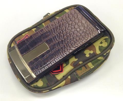 ガラケーは問題なく入ります。