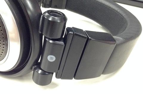 ヘッドバンドのスライダーを最も縮めた状態